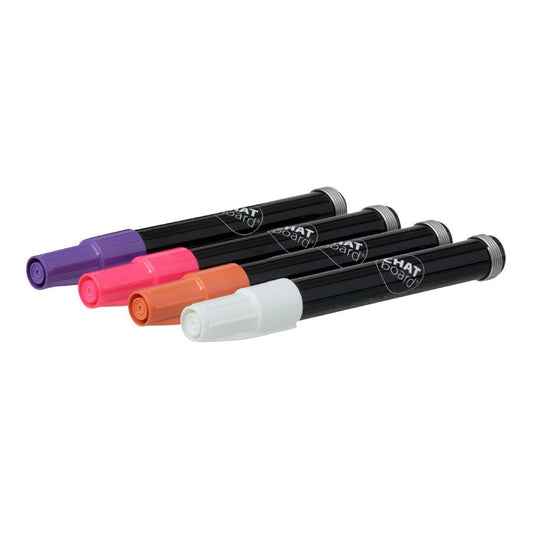 CHAT BOARD Neon Marker - Set of 4