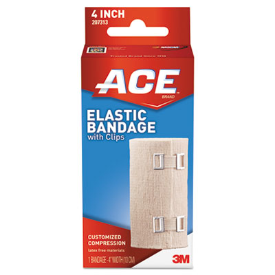 ACE‚Ñ¢ Elastic Bandage with E-Z Clips, 4 x 64