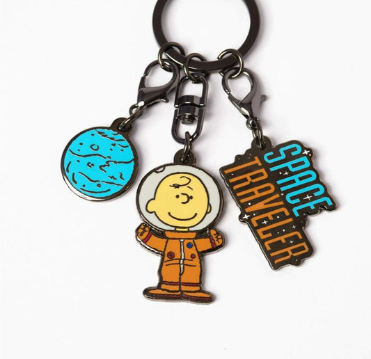 Peanuts Space Keychain