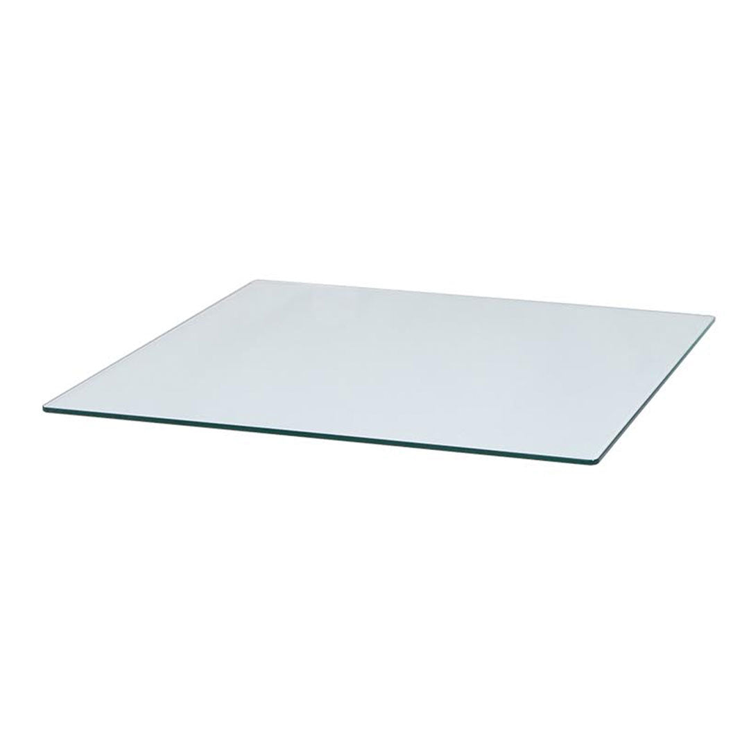 Chester Outdoor Footstool - Glass Top