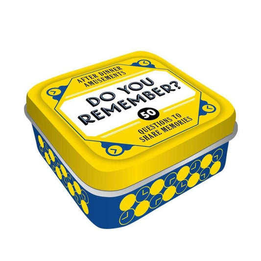 Chronicle Books After Dinner Amusements: Do You Remember?